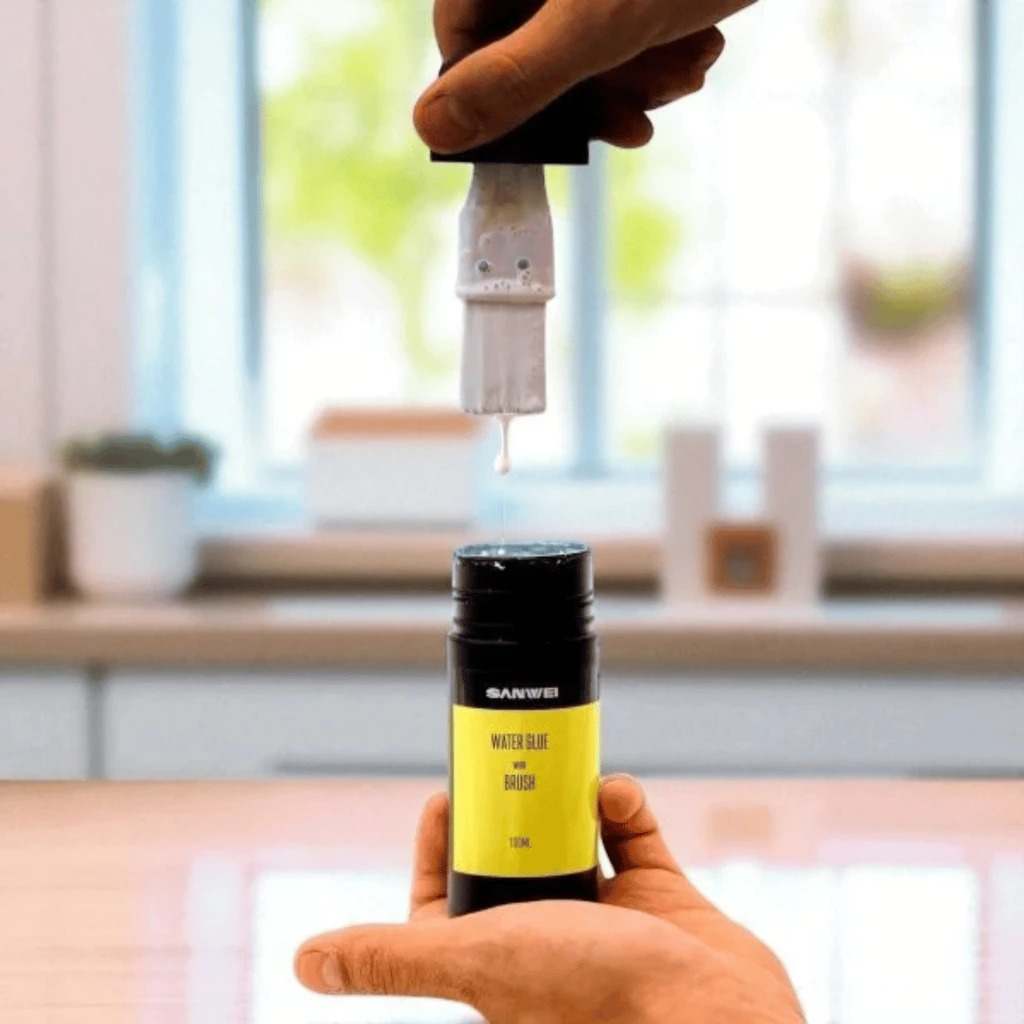 sanwei-glue-2 กาวปิงปอง WATER BASED ขนาด 100ml. จาก Sanwei - ทาง่าย เป็นมิตร ปลอดภัยต่อการใช้งาน! - sanwei glue 2