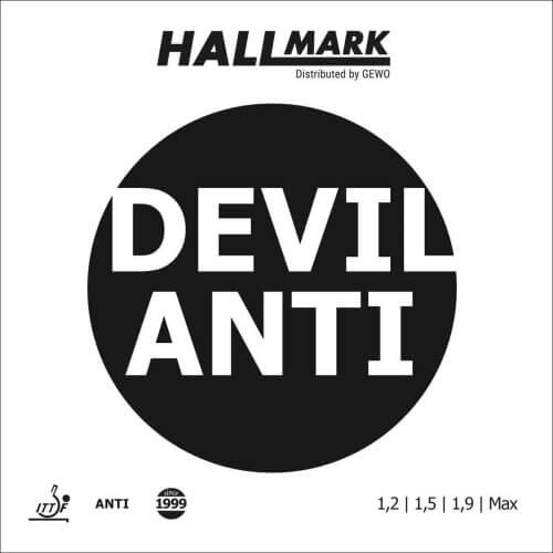 Hallmark Devil Anti | ยางปิงปองแอนตี้ ควบคุมสูง บล็อกนิ่ง - ยางปิงปอง แอนตี้ hallmark devil anti 2