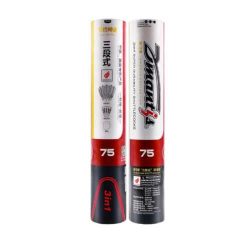 ลูกแบดมินตัน Dmantis D75 ขนเป็ดพรีเมียม | สมดุลสูง เหมาะสำหรับการแข่งขัน - ลูกแบด dmantis d75 shuttlecock 2