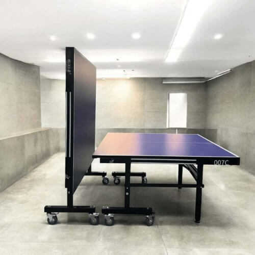 โต๊ะปิงปอง 007C ITTF Approved | ผิว MDF 25 มม. มาตรฐานแข่งขัน พร้อมเน็ต - table tennis table 007c ittf approved mdf 25mm 4