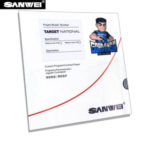 ยางปิงปอง sanwei target national player edition 3 - ร้านอุปกรณ์ปิงปอง & Pickleball Pingpongmarket ยางปิงปอง Sanwei Target National Player Edition ฟองน้ำ EnergyX สปินจัด บุกแรง คอนโทรลง่าย - ยางปิงปอง sanwei target national player edition 3